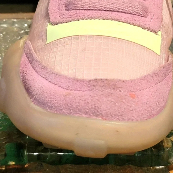 Nike Waffle Racer 2X Pink Green Wmns Sz 6 #CK6647 601 - Picture 6 of 10